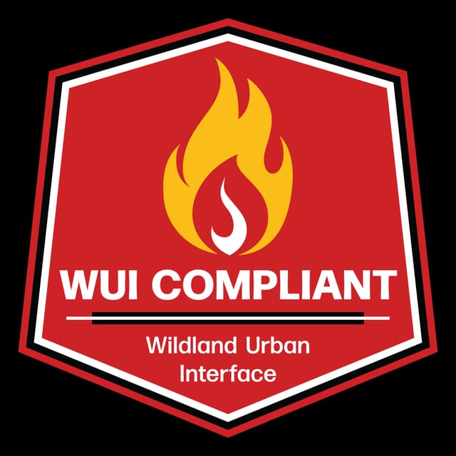 WUI Compliant - Wildland Urban Interface