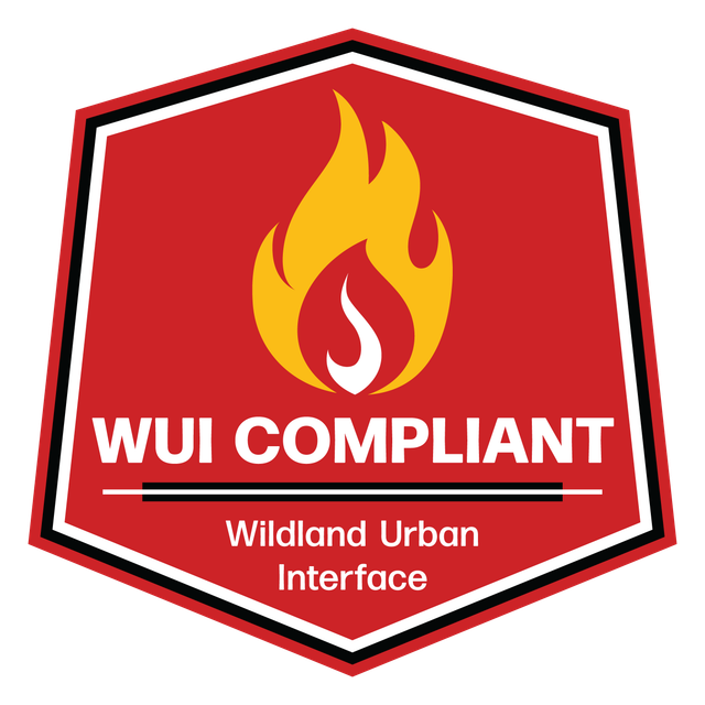 WUI Compliant - Wildland Urban Interface